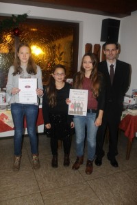 Mannschaft des Jahres 2015: U14 Mädchen - 5.Platz DVM 2014